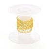 Brass Cable Chains CHC-D030-03G-RS-3
