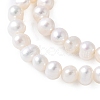 Natural Cultured Freshwater Pearl Beads Strands PEAR-I007-07Q-07A-4