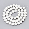 Electroplate Non-magnetic Synthetic Hematite Beads Strands X-G-T061-181S-2