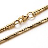 304 Stainless Steel Snake Chains Bracelets BJEW-O091-06G-2