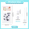 Rondelle Plastic Beads DIY-WH0011-44B-2