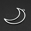 Tarnish Resistant 201 Stainless Steel Pendants STAS-R111-LA088-2