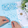 500Pcs Opaque Acrylic Beads SACR-PA0001-21C-3