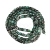 Natural Emerald Beads Strands G-B175-C04-3x3mm-3