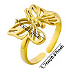 Stylish Butterfly Open Cuff Ring for Women SJ3142-2-1