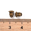 Brass Ear Nuts X-KK-EC028-AB-FF-3