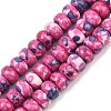 Dyed Synthetic Riverstone Beads Strands G-Z105-C01-01A-2