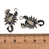 Alloy Enamel Pendants FIND-H051-08P-2