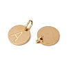 26Pcs 304 Stainless Steel Charms Set STAS-A125-06G-2