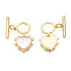 Brass Toggle Clasps KK-N233-145LG-1