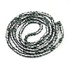 Baking Paint Transparent Glass Beads Strands DGLA-N011-4mm-07-2