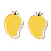 Translucent Acrylic Pendants TACR-N013-013-2