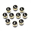 Alloy Enamel Beads ENAM-N052-006-02L-RS-1
