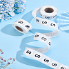 2 Rolls Paper Self-Adhesive Clothing Size Labels Sticker Rolls DIY-LP0005-32A-1