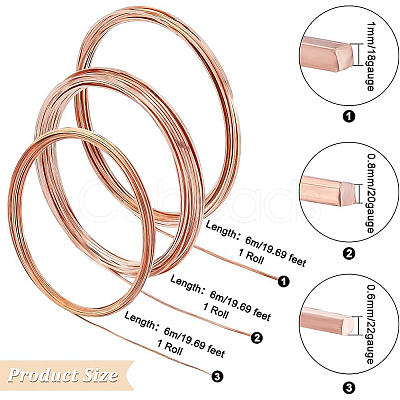 3 Bundle 3 Style Copper Wire FIND-BC0003-63-1