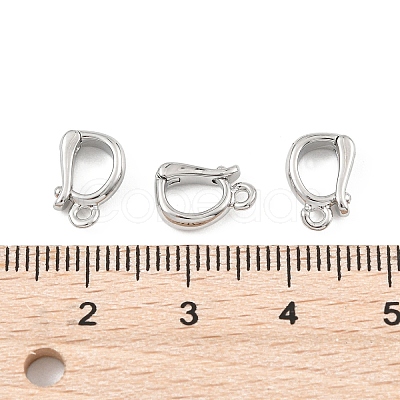 SHEGRACE Brass Fold Over Clasps XGR0145P-162P-1