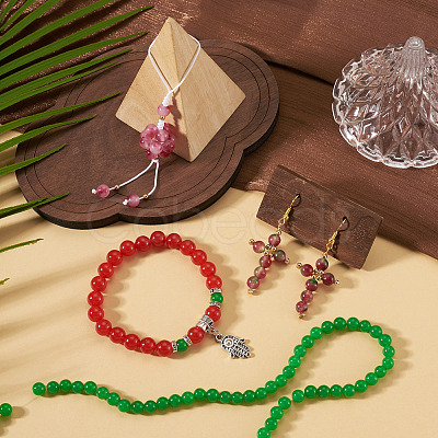 2 Strands Natural Malaysia Jade Beads Strands G-TA0003-35A-04-1