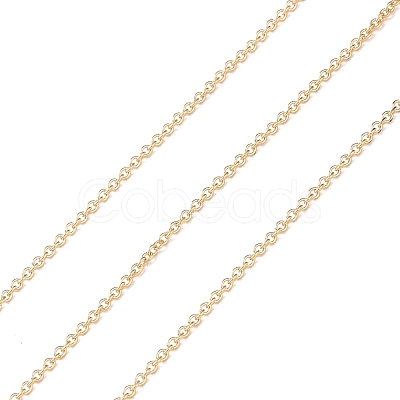 Yellow Gold Filled Cable Chains CHC-M023-16G-1