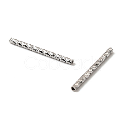 Brass Tube Beads KK-P327-02P-1