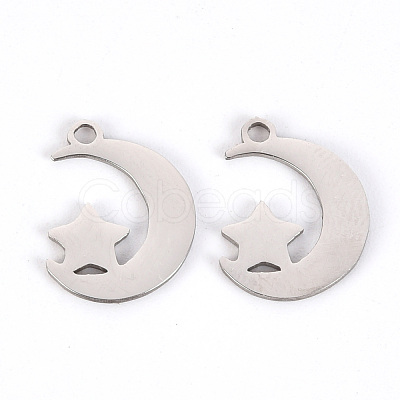 Non-Tarnish 201 Stainless Steel Charms STAS-Q238-032-1