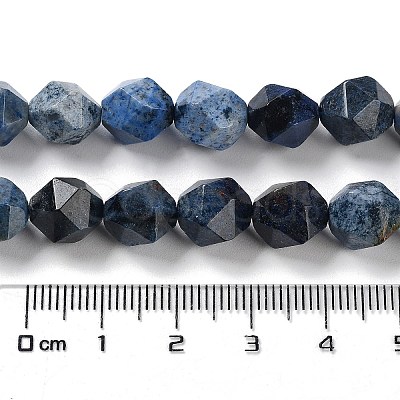 Natural Dumortierite Quartz Beads Strands G-G030-A04-01-1