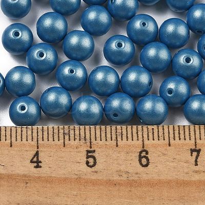 Baking Paint 3/0 Glass Seed Beads SEED-A034-02C-1