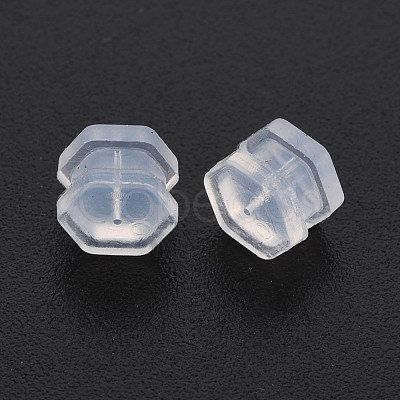 Silicone Ear Nuts SIL-N004-06-1