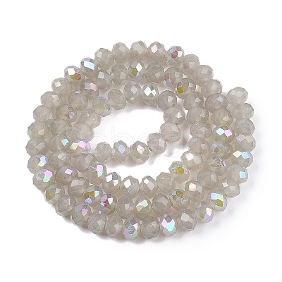 Electroplate Glass Beads Strands EGLA-A044-J6mm-L10-1