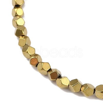 Electroplated Synthetic Non-magnetic Hematite Beads Strands G-A234-G03-01G-1