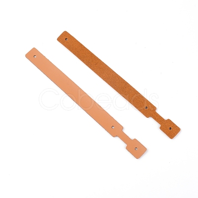 Cowhide Leather Keychain KEYC-WH0018-39D-1