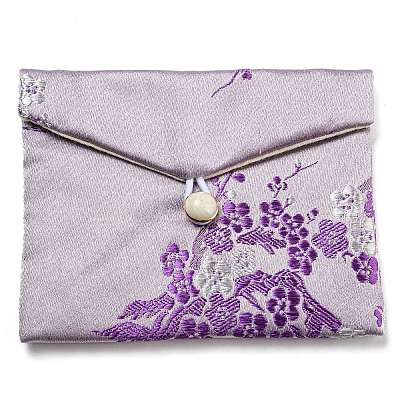 Chinese Style Floral Cloth Jewelry Storage Pouches AJEW-D065-01B-05-1