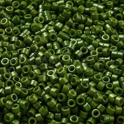 Baking Paint Glass Seed Beads SEED-S042-05A-21-1