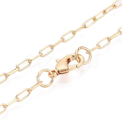 Brass Paperclip Chains MAK-S072-09B-G-1