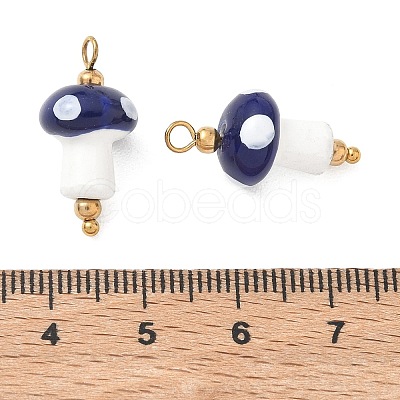 Handmade Porcelain Pendants STAS-Q119-28G-03-1