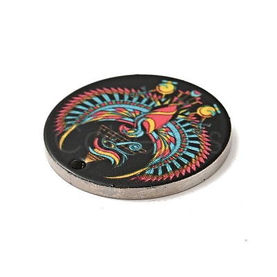 Non-Tarnish 201 Stainless Steel Pendants STAS-J041-04A-1