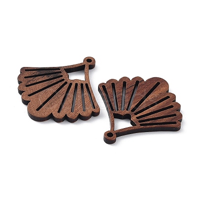 Walnut Wood Laser Cut Pendants WOOD-Q051-03D-1