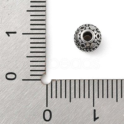 316 Surgical Stainless Steel Beads STAS-S173-19AS-1