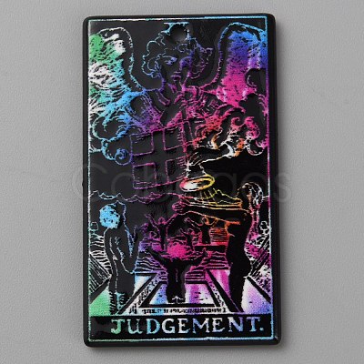 Printed Acrylic Pendants OACR-WH0036-23C-1