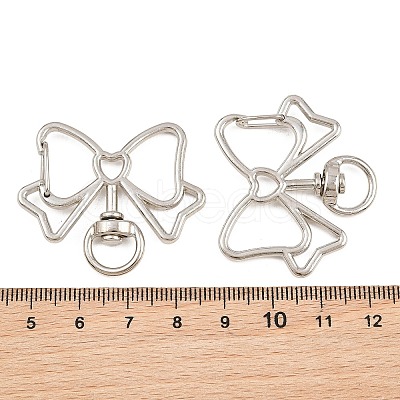 Zinc Alloy Swivel Clasps AL-CBAC079-17P-1