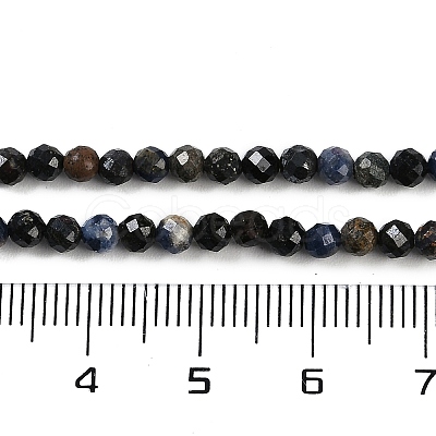 Natural Sapphire Beads Strands G-P553-G07-02-1