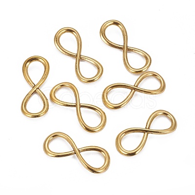 Tibetan Style Links connectors TIBEB-4779-AG-LF-1