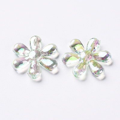 Transparent Acrylic Beads TACR-S154-35C-327-1