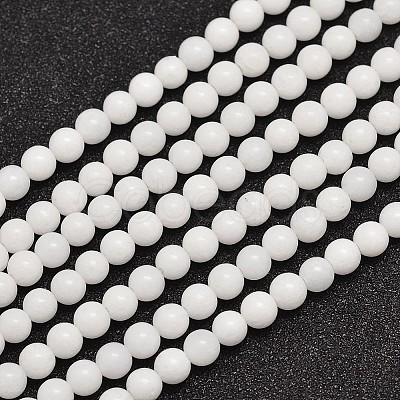 Natural Malaysia Jade Beads Strands X-G-A146-4mm-B01-1