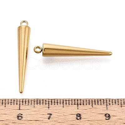 304 Stainless Steel Pendants STAS-T075-22A-G-1