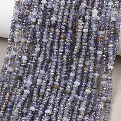 Natural Tanzanite Beads Strands GG-CBA55C5-02-1