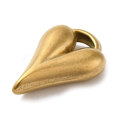 304 Stainless Steel Pendants STAS-Q300-03G-1