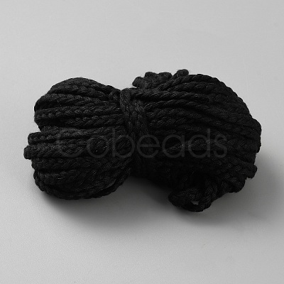 3-Ply Braided Polyester Braided Cords FIND-WH0152-694-1