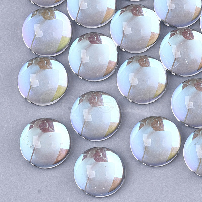 Transparent Glass Cabochons EGLA-N004-03B-01-1