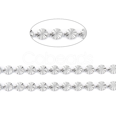 Tarnish Resistant Handmade 304 Stainless Steel Link Chains CHS-M004-11P-1