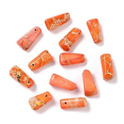 Natural Imperial Jasper Pendants G-P460-01-1